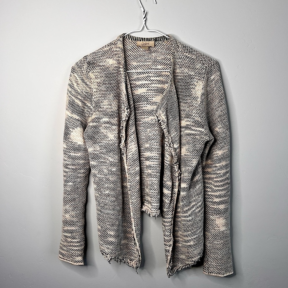 Ann Taylor Loft Neutrals Cardigan